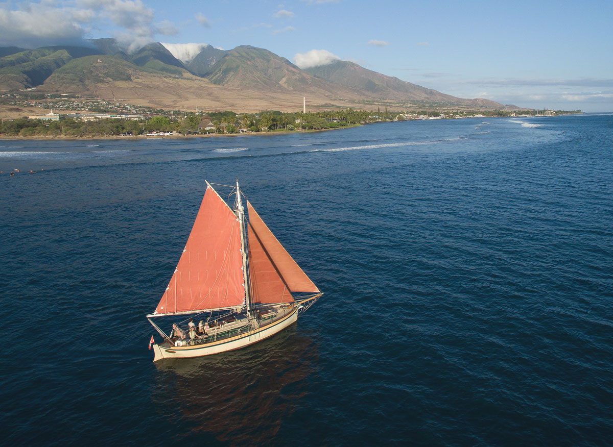 VIXEN at rest in Moramba Bay