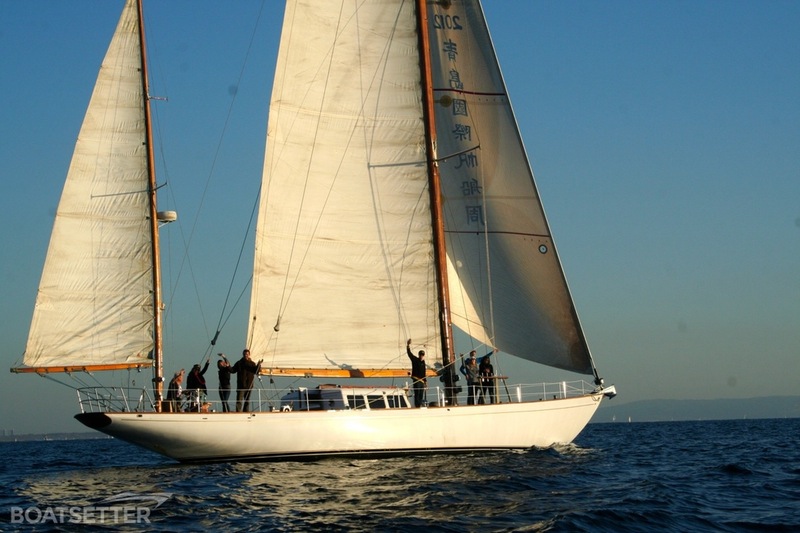 BARUNA, 72' Sparkman & Stephens yawl BARUNA