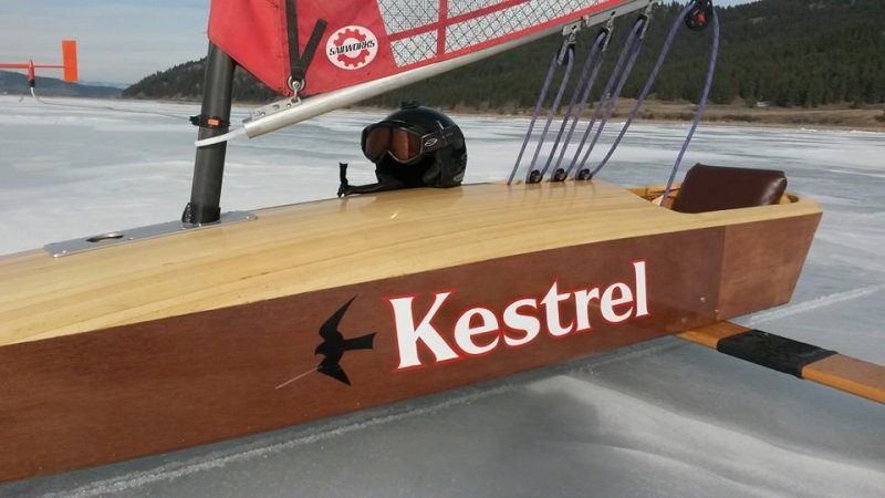 Kestrel - Mini Skeeter Iceboat | WoodenBoat Magazine