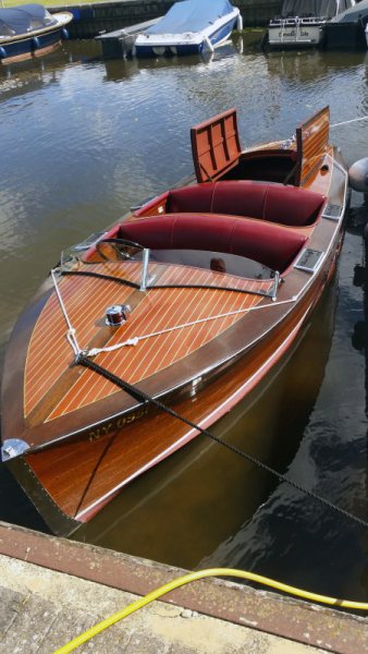 Photo of 1937 Chris Craft Runabout.