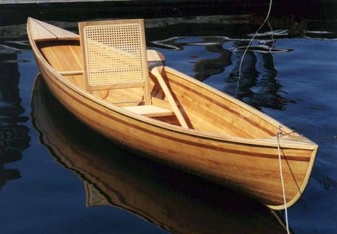  roy 13 cedar strip canoe was inspired by nick schade s book the strip