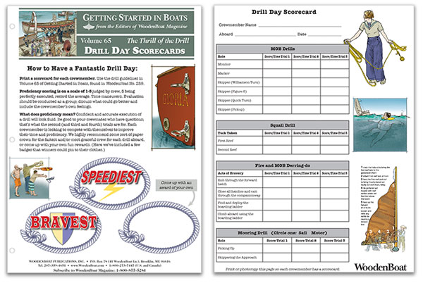 Dril Day Scorecards