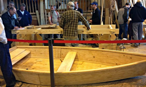 2014 Beaufort BoatBuilding Challenge Demonstration | WoodenBoat 