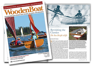 Magazine article spread