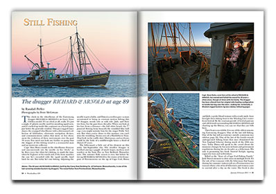 Still Fishing magazine spread