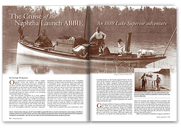 Naphtha Launch ABBIE article spread