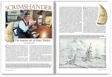 Scrimshander spread