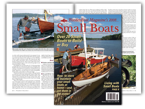 Small Boats 2008 Cover and spread