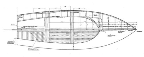 Fox 16' Sloop LIVELY Fox 16' Sloop LIVELY overhead