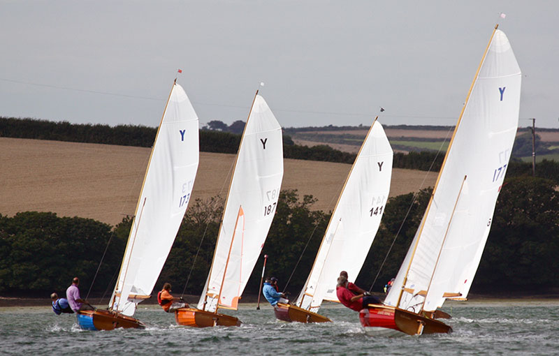 Racing yawls.