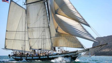 CALIFORNIAN image courtesy of San Diego Maritime Museum.