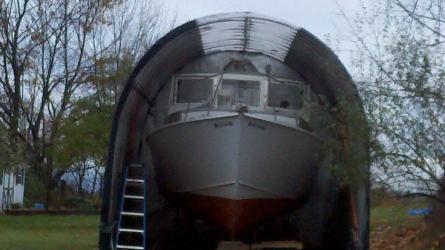 Project 33' Boothbay Lobster Boat Hull #31