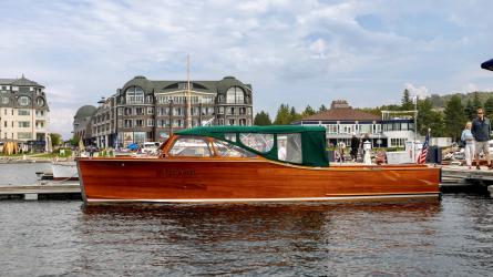 2010 Grand Craft 30 RS Anniversary Edition, in water full port side view