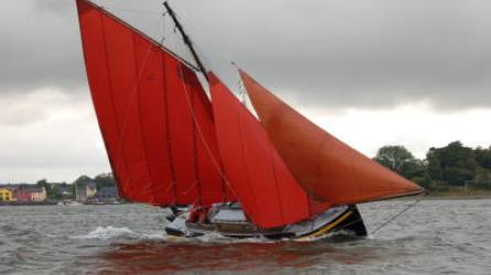 WIDGEON, Galway Hooker (gleoiteog), built 1938.