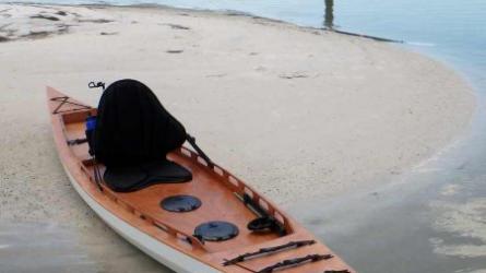 F1430 Fishing Kayak sit-on-top stitch and glue kit.