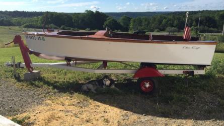 HARRY B., Chris-Craft kit boat.