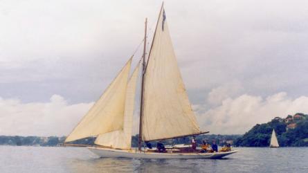Ida, a Baily Bros Gaff Rigged Yacht