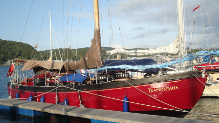 TRAMONTANA in July, 2015 at Oban, in Scotland, UK