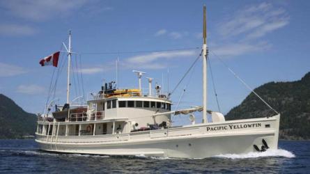 PACIFIC YELLOWFIN. Photo courtesy Classic Yacht Assn.