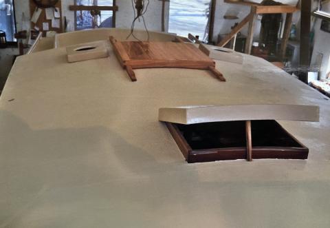 Hatch Warren Bailey Design Home Built Sail Boat