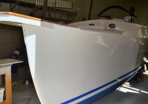 Hull Warren Bailey Design Home Built Sail Boat