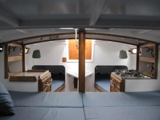 Roeboats Cape Henry 21 interior