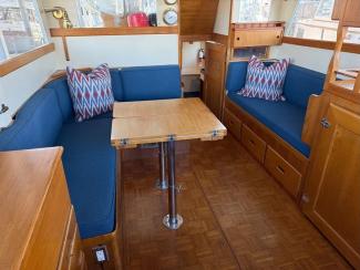 Well Maintained True Classic Grand Banks, inside view dining area