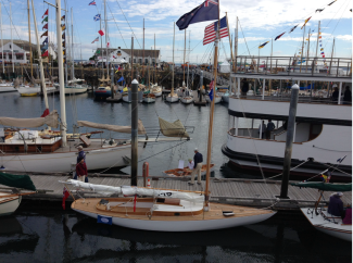 2018 Dark Harbor, docked, starboard side view
