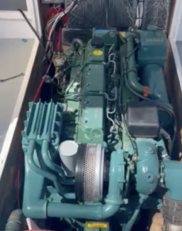 30' Ralph Stanley Classic Lobster Cruiser, engine