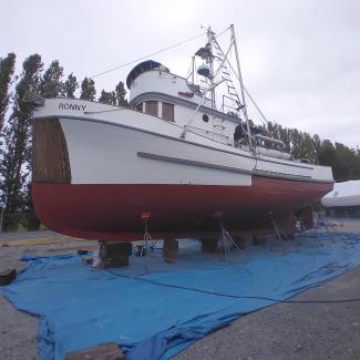 Classic  44' Tacoma Boatworks Trawler 1948