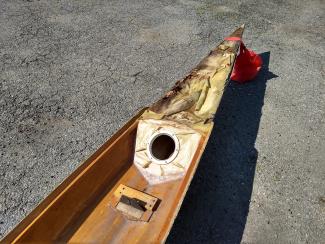 Chesapeake Light Craft Oxford, rowing stern deck