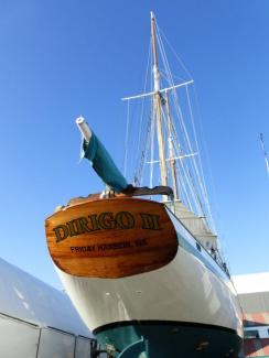DIRIGO II at Haven Boatworks, LLC, 10.18.13. Photo by Luane Hanson. 