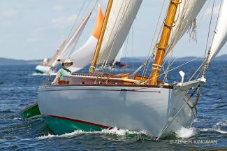 EMILY MARSHALL, S.S. Crocker yawl, c. 2006. Photo ©Abner Kingman.