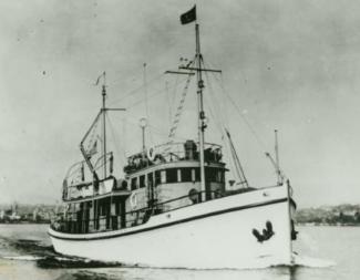 GYRFALCON was built as a United States Coast and Geodetic Survey ship. 
