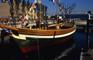 PACIFIC SWIFT launching, October 11,1986