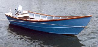 16'  San Juan Dory in water