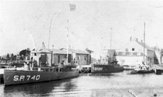 USNRF Section Base Five West Sayville, NY WWI, 1917-1918, photo courtesy Long Island Maritime Museum 