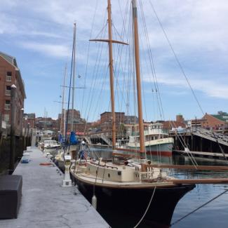 BLACK PEARL, an Atkin Little Maid of Kent schooner