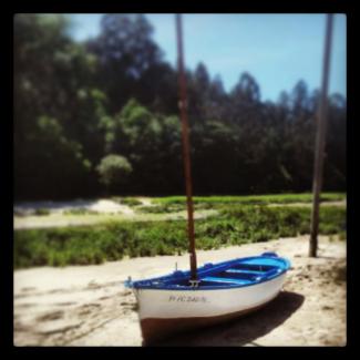 A traditional Galician boat photo 1.