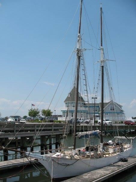 WHISPER (ex-ACTIVE), Murray G. Peterson Coaster II schooner.
