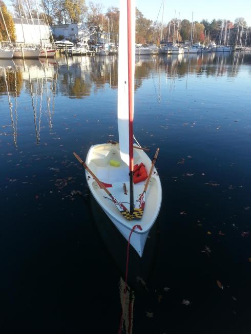 PT11 sailing dinghy $4,000, in water