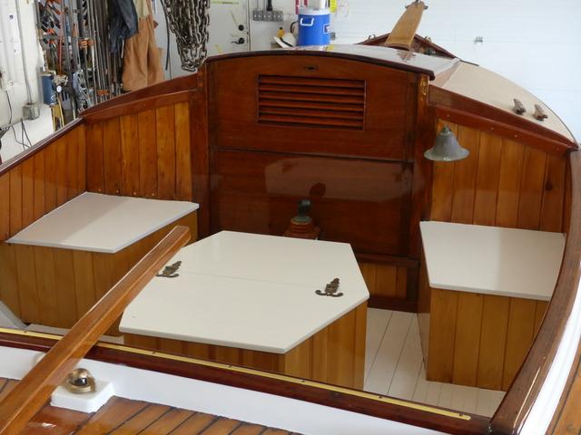 1928 16' Restored Anderson Catboat.  