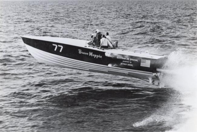 BRAVE MOPPIE, designed by C. Raymond Hunt, photo courtesy of C. Raymond Hunt Associates, Inc.