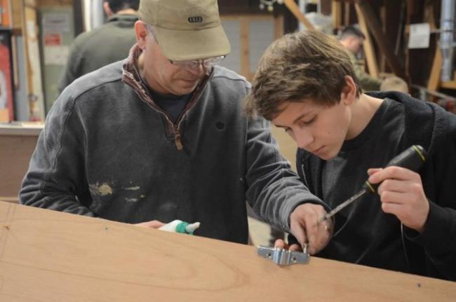 Family Boat Building