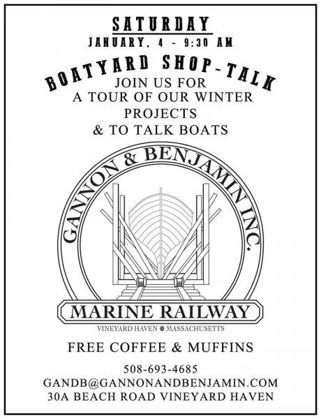 Boatyard Shop Talk at Gannon and Benjamin Marine Railway