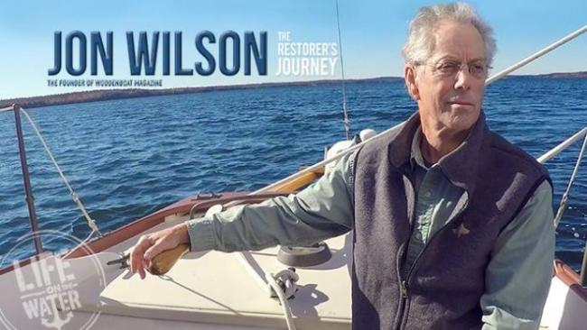 Jon Wilson, Founder of WoodenBoat, The Restorer's Journey. 