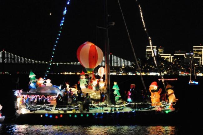 Sausalito's 32nd Annual Lighted Boat Parade and Fireworks