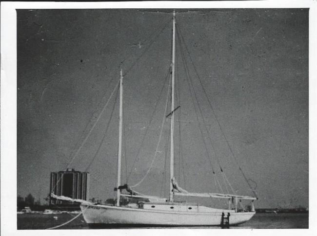 INDIA, a Crocker Sea Dawn schooner. 