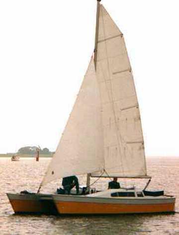 Janus sailing catamaran