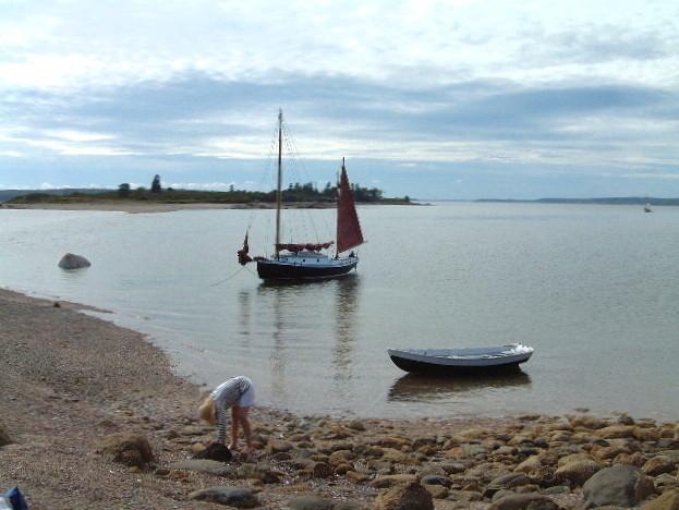 Sea Bird yawl, MAUDE ELIZABETH.